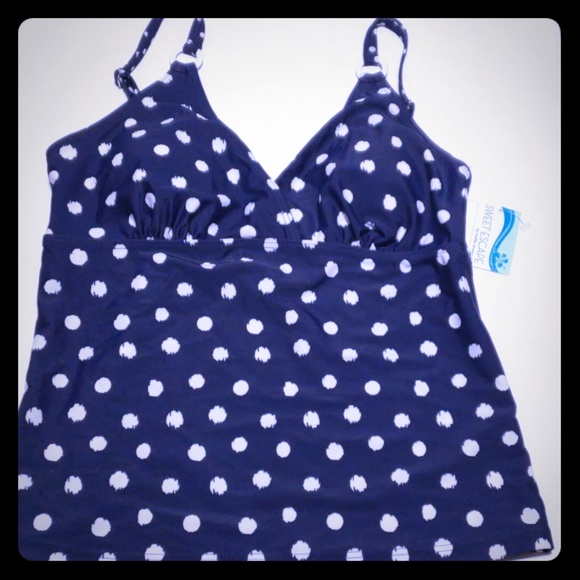 Sweet Escape Bikini/Tankini Top Size 10 - Picture 1 of 6